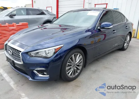 2024 Infiniti Q50 Luxe из США, поврежденный, VIN JN1EV7BPXRM600642